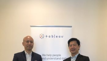 左：Tableau港澳台地區主管 Joe Ho；右：Tableau亞太區客戶諮詢總監TC Gan